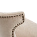 Emmett - 25.75" Swivel Counter Stool - Beige - Simple Home Plus