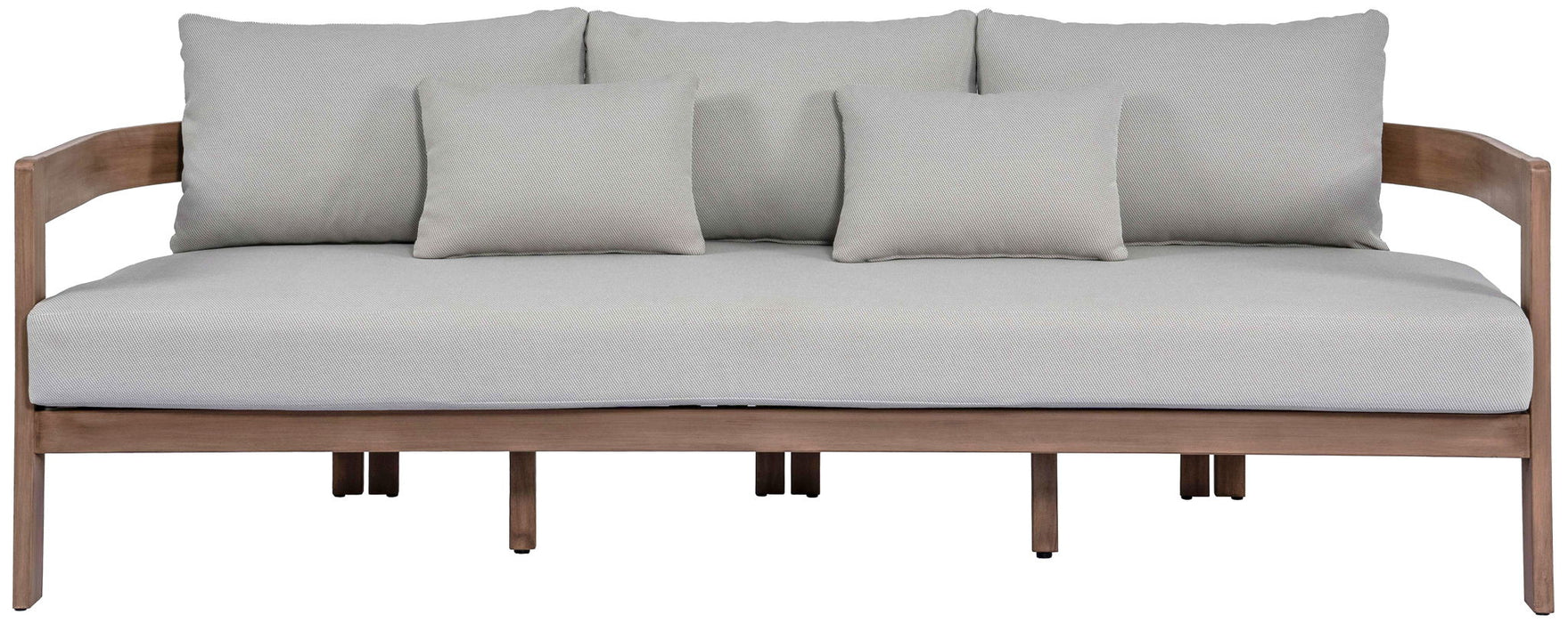 Newport - Water Resistant Fabric 86.75" Upholstered Outdoor Patio Sofa - Simple Home Plus