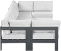 Nizuc - Outdoor Patio 6 Piece Modular Sectional With Gray Frame - Simple Home Plus