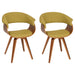 Summer - Modern Chair - Walnut Wood - Simple Home Plus