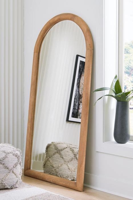 Dairville - Brown - Floor Mirror - Simple Home Plus