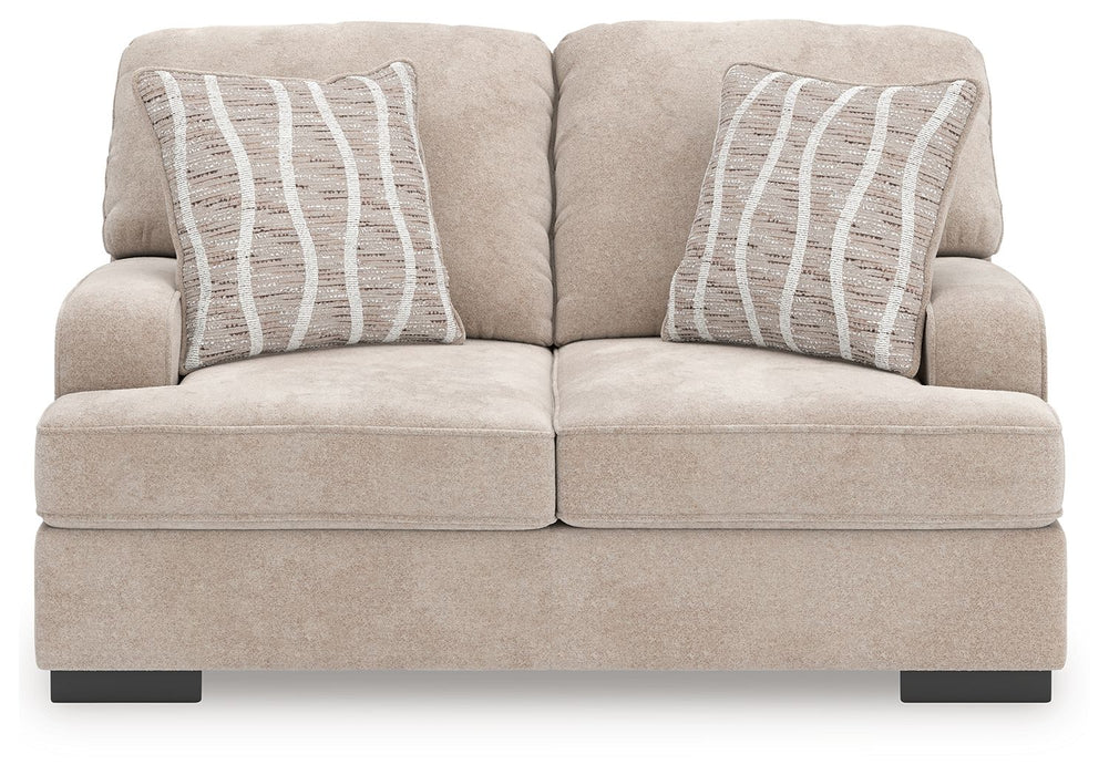High Profile - Loveseat - Taupe - Simple Home Plus