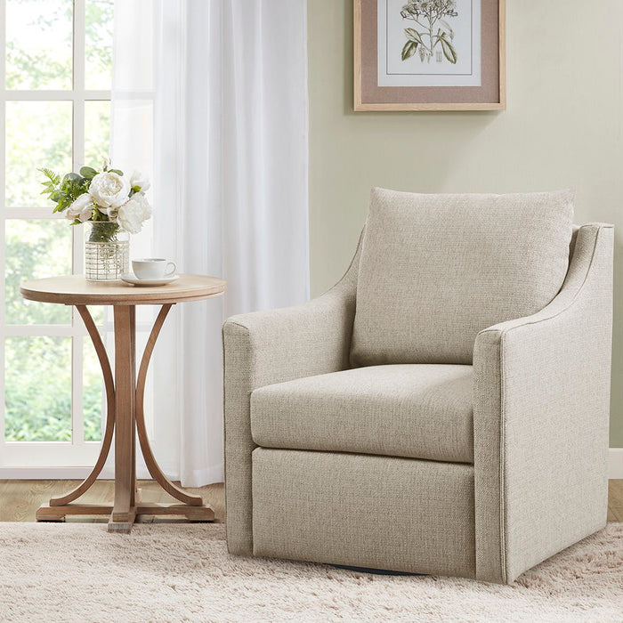 Christian - Swivel Armchair - Natural - Simple Home Plus