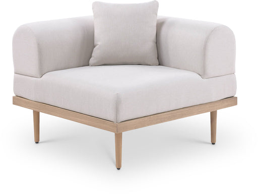 Laguna - Resilient Water Resistant Fabric Upholstered Outdoor Patio Modular Corner Chair - Simple Home Plus