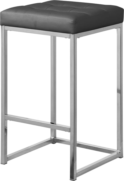 Nicola - Faux Leather Stool (Set of 2) - Simple Home Plus