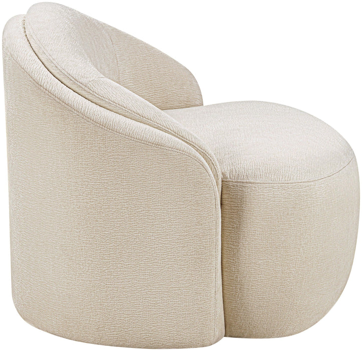 Caspian - Chenille Fabric Upholstered Chair - Simple Home Plus