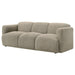 Dorset - Fabric Upholstered Round Track Arm Sofa - Simple Home Plus