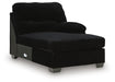 SimpleJoy - RAF Corner Chaise - Onyx - Simple Home Plus