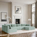 Shaggy - 5 Piece Modular U-Shaped Sectional - Simple Home Plus