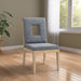 Gwendolyn - Dining Side Chair With Natural Frame (Set of 2) - Simple Home Plus