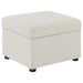 Winter - Upholstered Hydraulic Lift Top Storage Ottoman - Simple Home Plus
