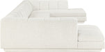 Modari - Sectional - Cream - Simple Home Plus