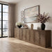 Vero - Solid Wood And Oak Venee Sideboard/Buffet - Simple Home Plus
