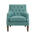 Qwen - Button Tufted Accent Chair - Teal - Simple Home Plus