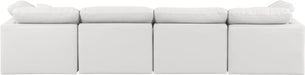 Indulge - Faux Leather 4 Seat Modular Sofa - Simple Home Plus