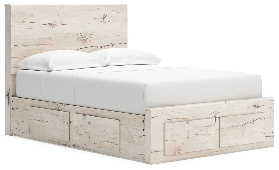 Lawroy - Panel Bed With Storage - Simple Home Plus