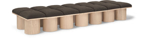 Pavilion - 14 Piece Modular Bench With Natural Base - Simple Home Plus
