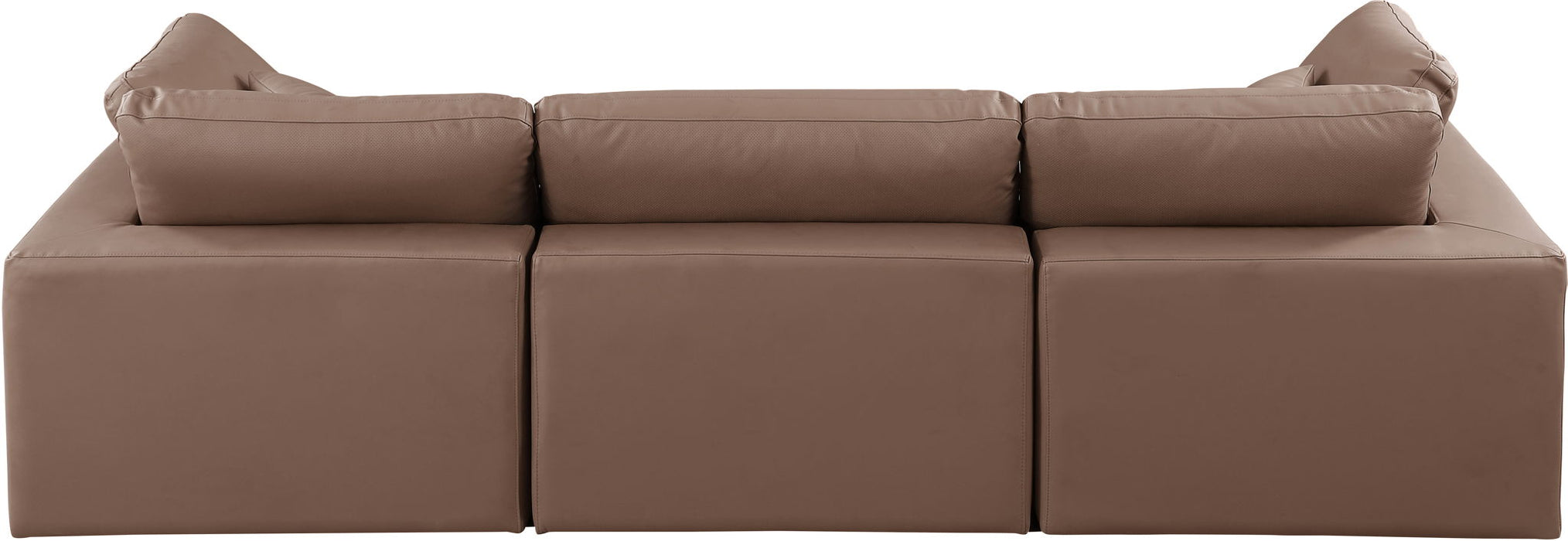 Comfy - Faux Leather Modular Sofa 3 Seats - Simple Home Plus
