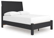 Danziar - Panel Bed With Low Footboard - Simple Home Plus