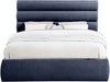 Adam - Chenille Fabric Bed With 52" Headboard - Simple Home Plus