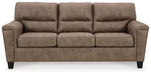 Navi - Fossil - 3 Pc. - Sofa, Loveseat, Rocker Recliner - Simple Home Plus