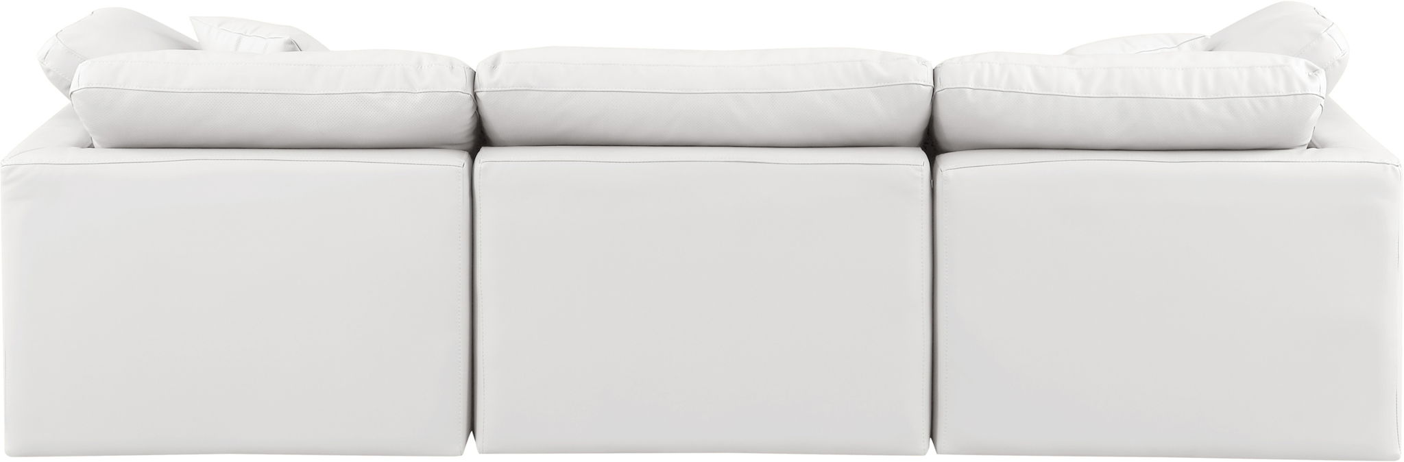 Indulge - Faux Leather 3 Seat Modular Sofa - Simple Home Plus