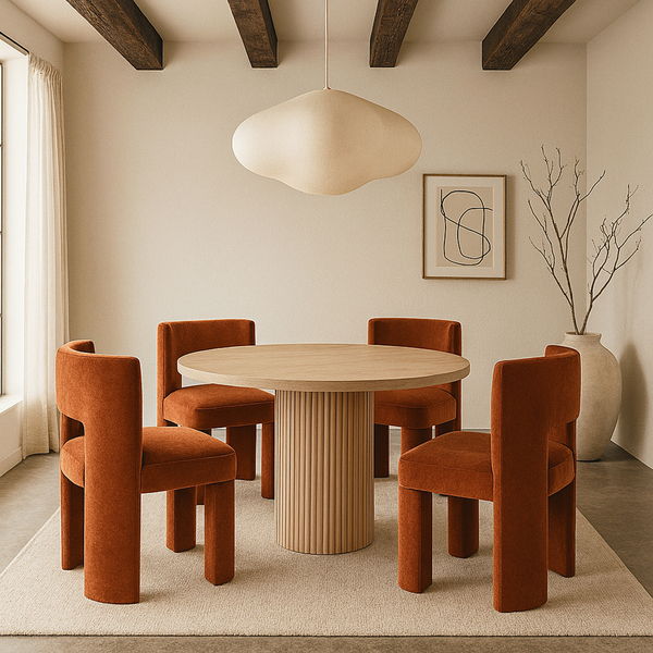 Zuno - Velvet Performance Fabric Upholstered Dining Chair (Set of 2)