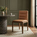 Ellis - Vegan Leather Upholstered Dining Chair (Set of 2) - Brown Base - Simple Home Plus