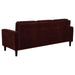 Ruth - Upholstered Track Arm Sofa Set - Simple Home Plus