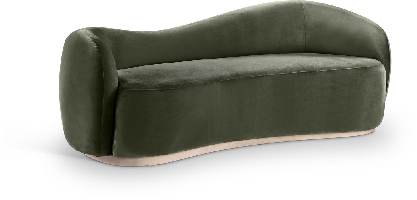 Gustavo - Velvet Upholstered Sofa - Simple Home Plus