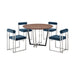 Joana Anastasia - Round Walnut Dining Table Set - Simple Home Plus