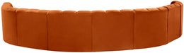 Arc - Velvet 8 Piece U-Shaped Modular Sofa - Simple Home Plus