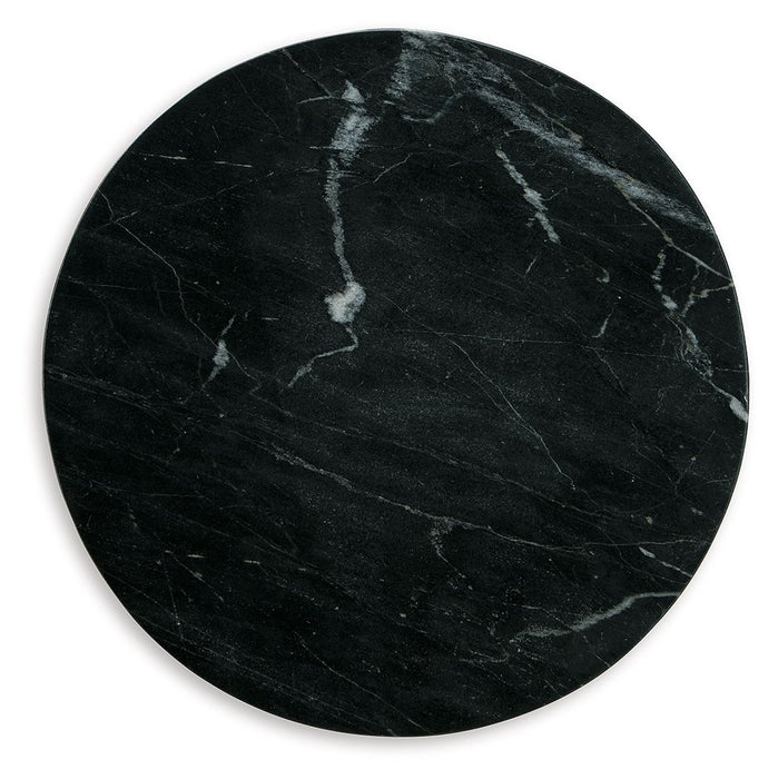 Quinndon - Brown / Black - Accent Table - Simple Home Plus