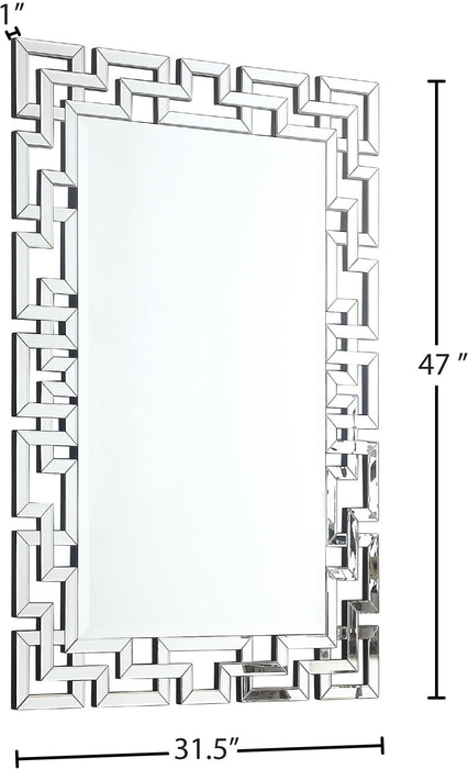 Aria - Mirror - Pearl Silver - Simple Home Plus