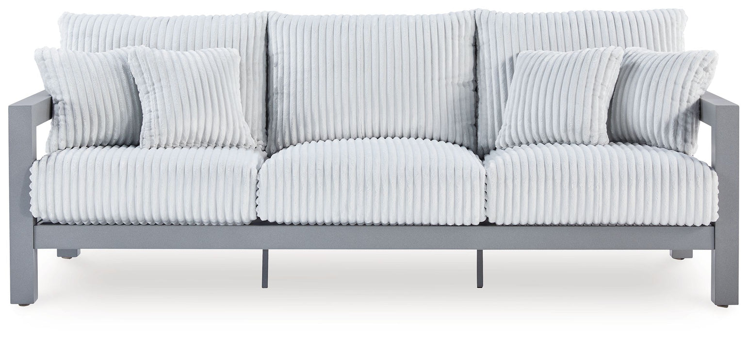 Hurley Park - Gray - Sofa With Cushion - Simple Home Plus