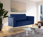 Casa - Loveseat with Chrome Legs - Simple Home Plus
