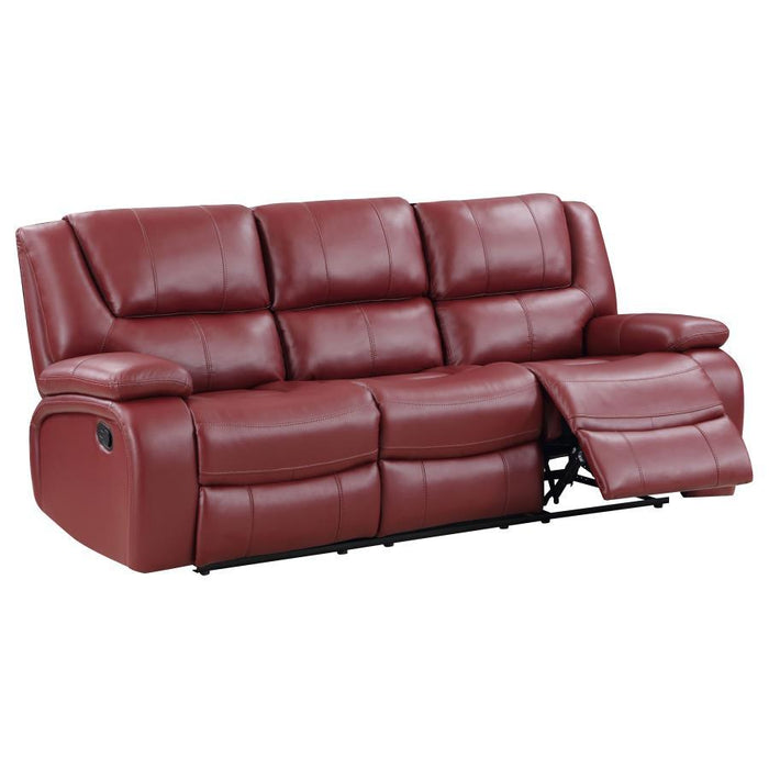 Camila - Upholstered Reclining Sofa Set - Simple Home Plus
