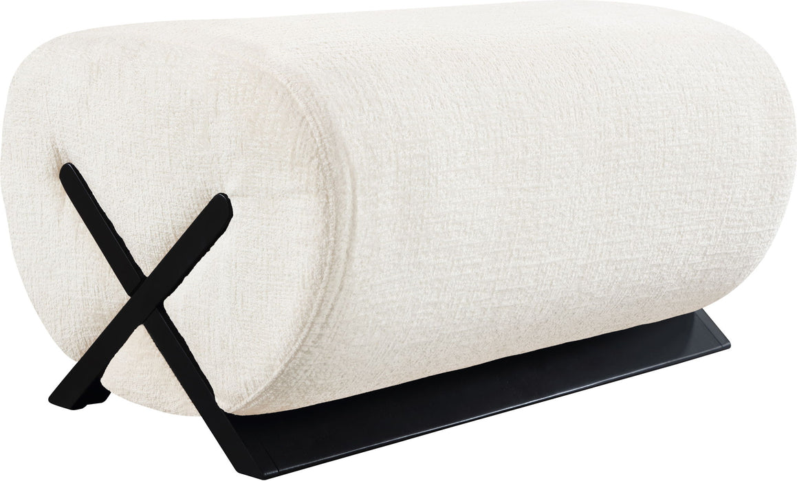 Akira - Upholstered Ottoman - Simple Home Plus