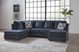 Albar Place - Sectional With Ottoman - Simple Home Plus