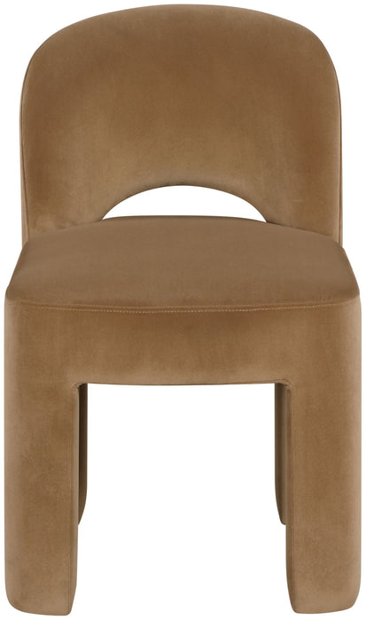 Celine - Velvet Performance Fabric Upholstered Dining Chair (Set of 2) - Simple Home Plus