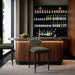 Riccio - Stool - Black Frame - Simple Home Plus