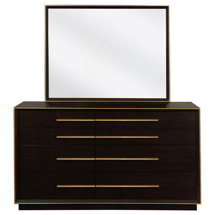 Durango - 8-Drawer Dresser With Mirror - Simple Home Plus