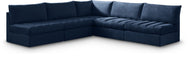 Jacob - Modular Corner Armless Sectional 5 Piece - Simple Home Plus