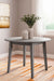 Shullden - 5 Pc. - Drop Leaf Table, 4 Side Chairs - Gray - Simple Home Plus