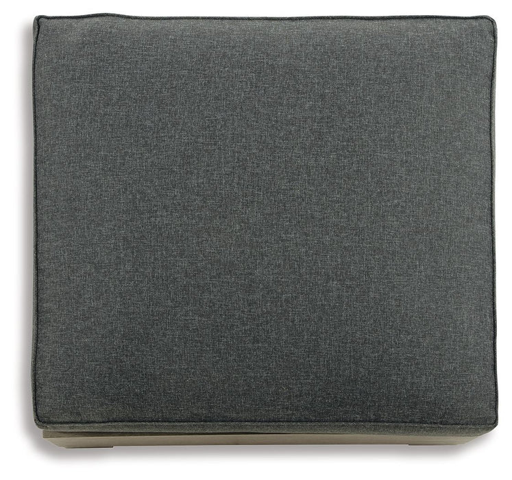 Citrine Park - Brown - Ottoman With Cushion - Simple Home Plus