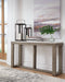 Loyaska - Brown / Ivory - Sofa Table - Simple Home Plus