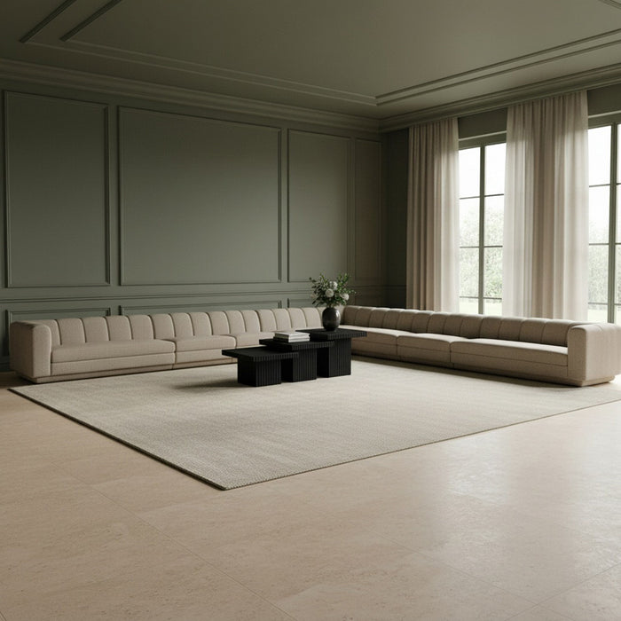 Modari - Sectional - Beige - Simple Home Plus