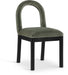 Conrad - Velvet Dining Chair With Black Legs - Simple Home Plus