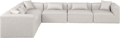 Cube - 6 Piece Modular Corner Sectional - Simple Home Plus