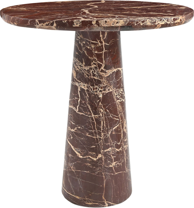 Fontelina - 30" Genuine Marble Bistro Dining Table - Simple Home Plus